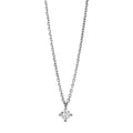 Collier 4er-Krappe 14 kt WG