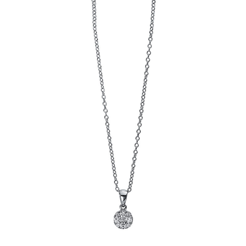 Collier 18 kt WG. Ankerkette