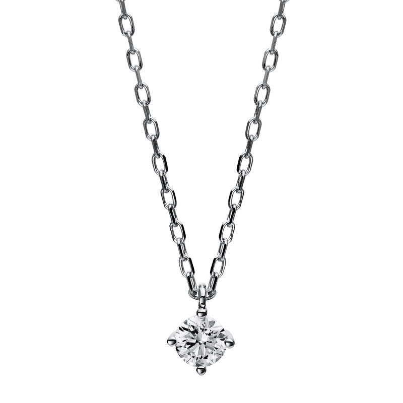 Collier 4er-Krappe 14 kt WG