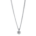 Collier 6er-Krappe 18 kt WG+P950. 8298269