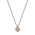 Collier 6er-Krappe 18 kt RG