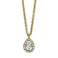 Collier 14 kt GG. mit Öse