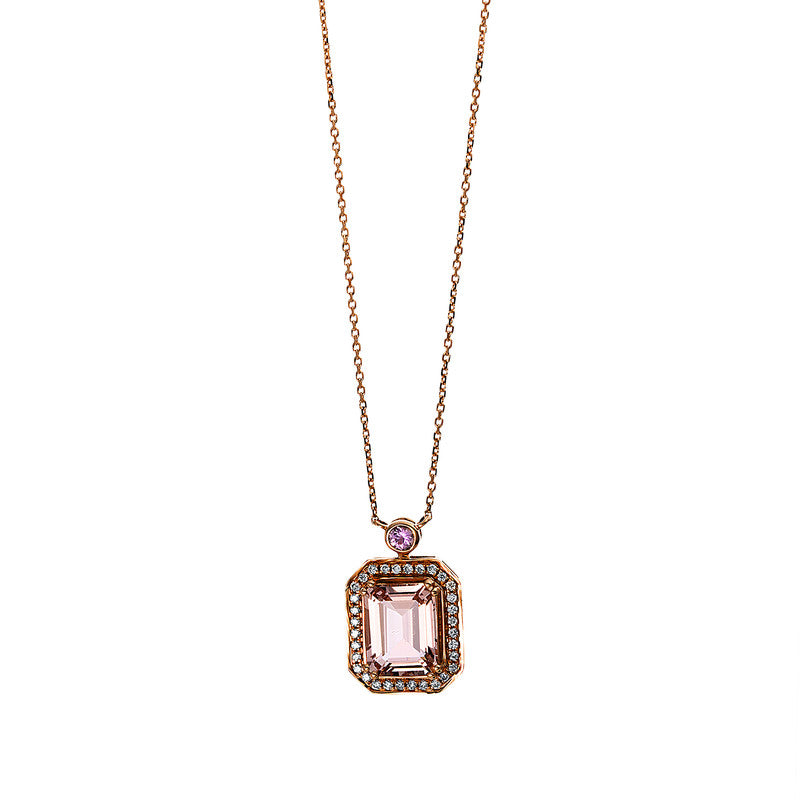 Collier 18 kt RG