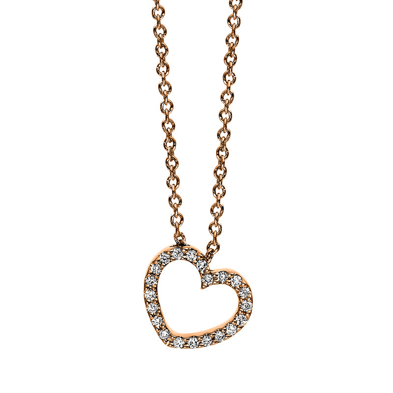 Collier 18 kt RG