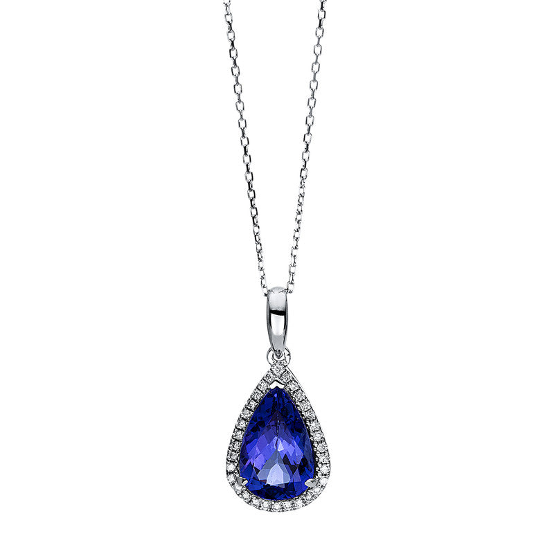 Collier 14 kt WG. mit Öse
