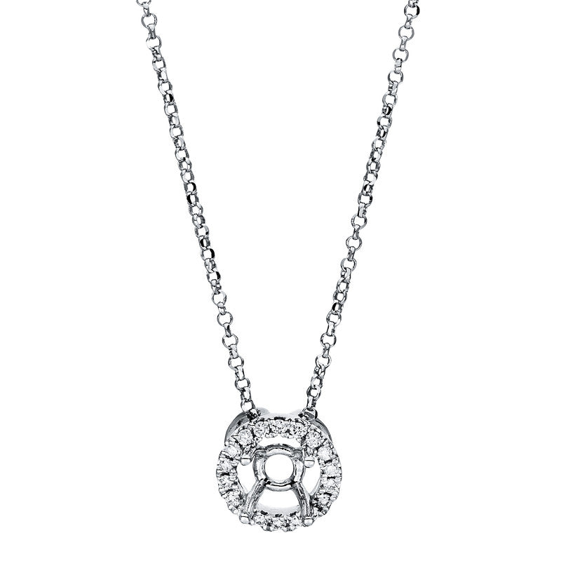 Collier 4er-Krappe 18 kt WG