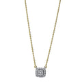 Collier 18 kt GG+WG