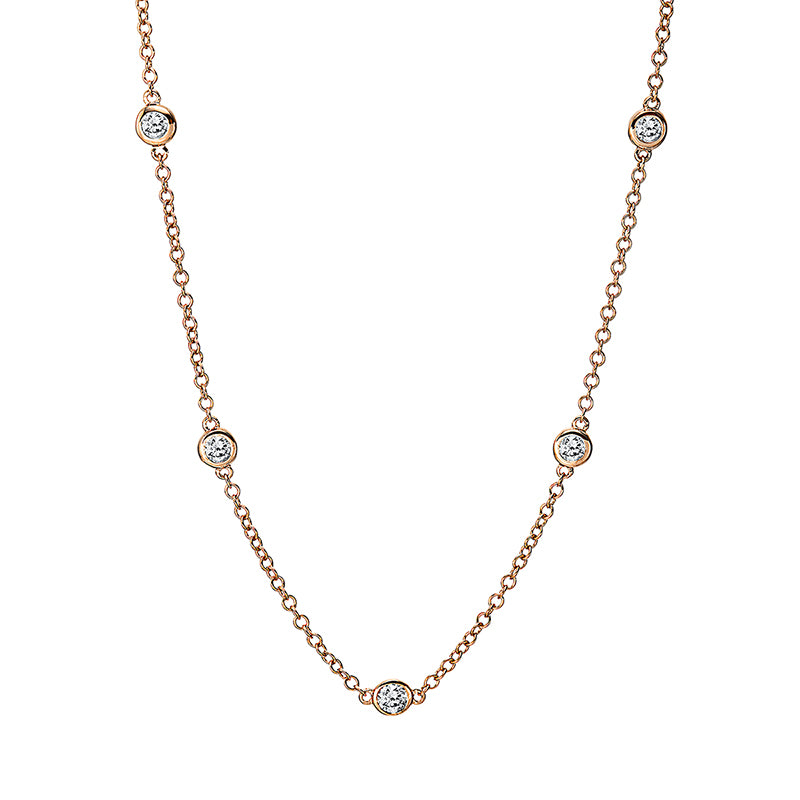 Collier 18 kt RG