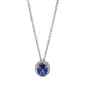 Collier 4er-Krappe 18 kt WG. mit ZÖ 42 cm