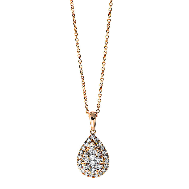 Collier 18 kt RG