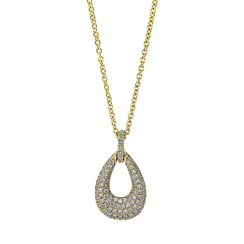 Collier 18 kt GG. mit ZÖ 40 cm + 42.5 cm