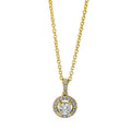 Collier 18 kt GG. mit ZÖ 40 cm + 42.5 cm
