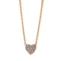 Collier 18 kt RG. mit ZÖ 40 cm + 42.5 cm