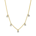 Collier 18 kt GG. mit ZÖ 42 cm