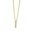 Collier 18 kt GG. mit ZÖ 42 cm