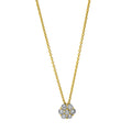Collier 18 kt GG. mit ZÖ 42 cm