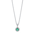 Collier 4er-Krappe 18 kt WG
