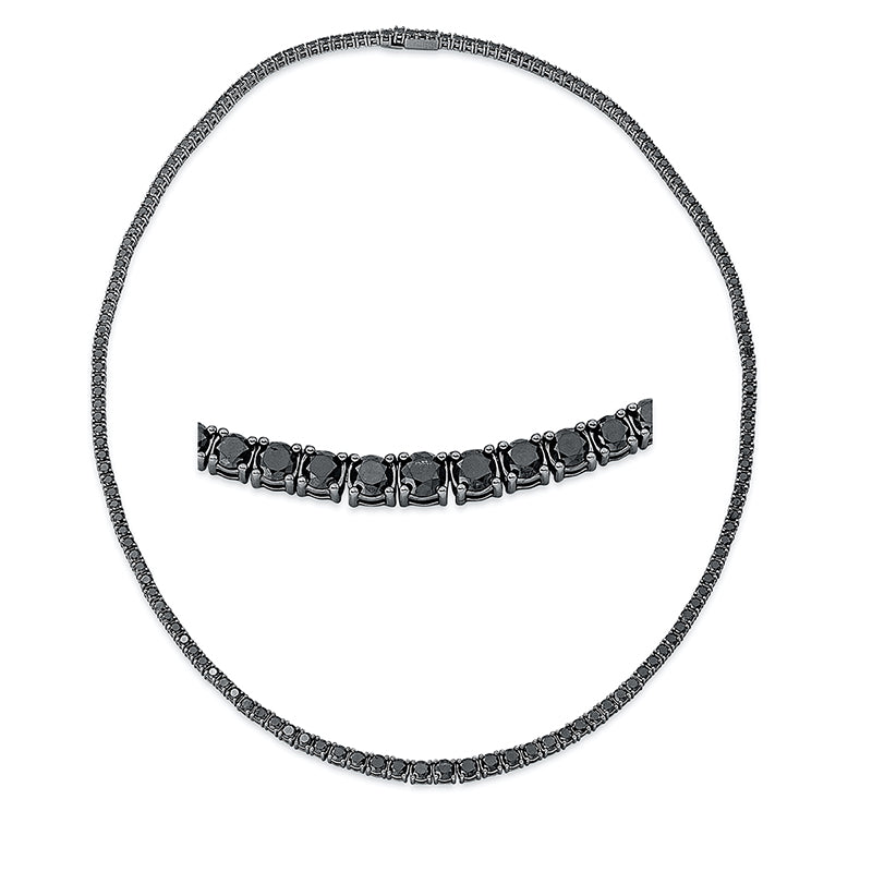 Collier 18 kt WG. gradual