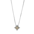 Collier 18 kt WG+GG