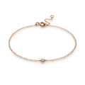 Armband Zarge 14 kt RG. ZÖ 15.5 cm