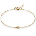 Armband Zarge 14 kt RG. ZÖ 15.5 cm