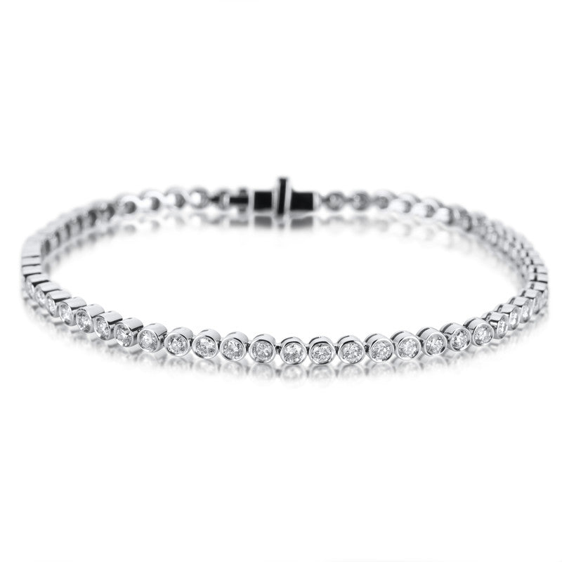Armband Zarge 18 kt WG. Americano