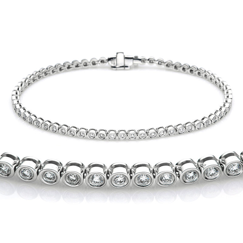 Armband Zarge 18 kt WG. Americano