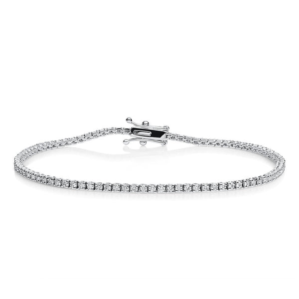 Armband 4er-Krappe 18 kt WG