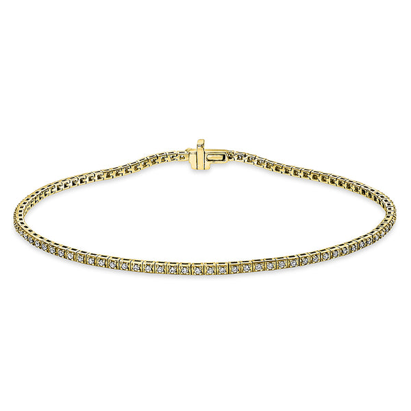 Armband 4er-Krappe 14 kt GG