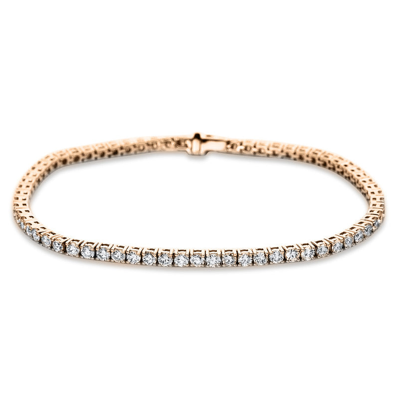 Armband 4er-Krappe 18 kt RG+WG