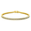 Armband 18 kt GG+WG