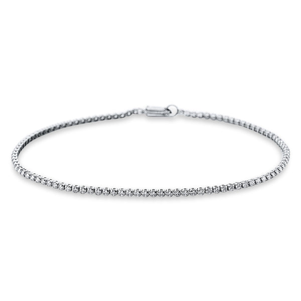 Armband 4er-Krappe 14 kt WG